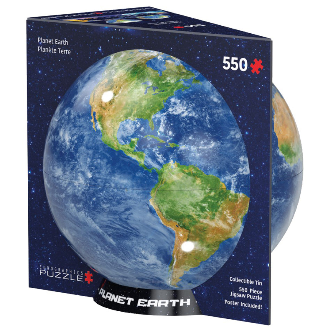 Planet Earth Verzamelblik - Puzzel 550 stukjes - Eurografics 8551-5862