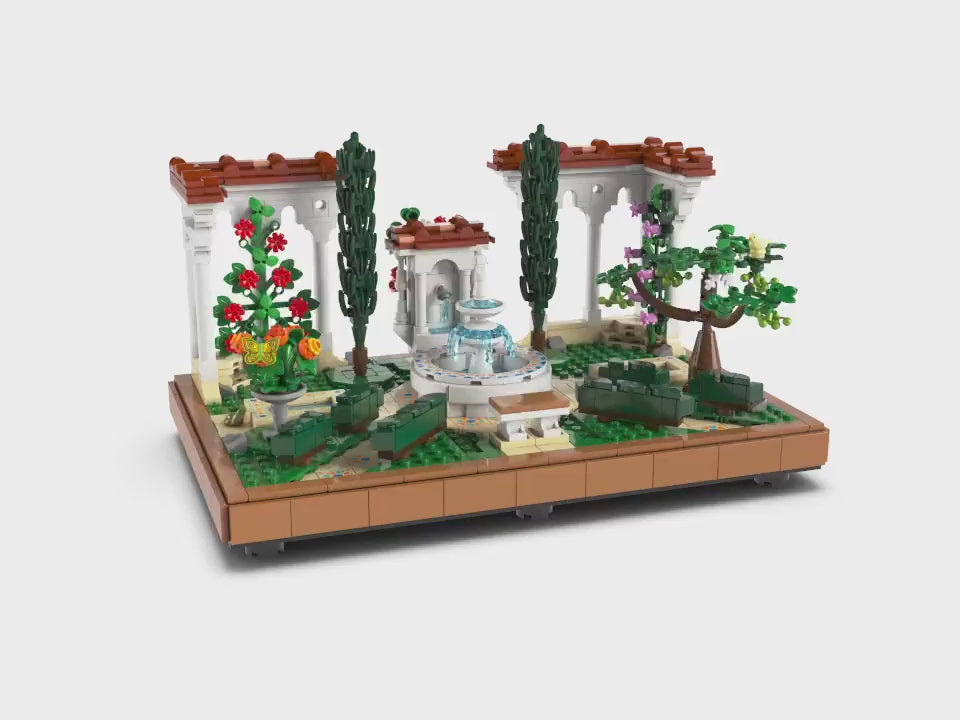 Tuin met fontein - LEGO® Icons 10359