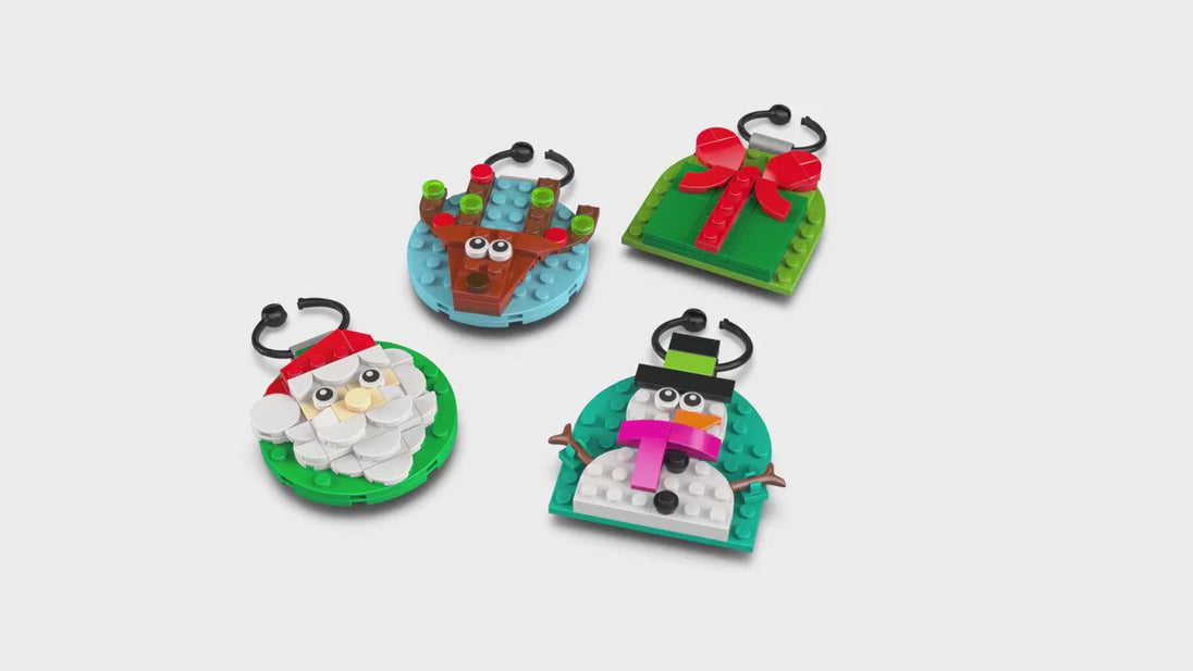 Schattige kerstversieringen - LEGO® Kerst 40744