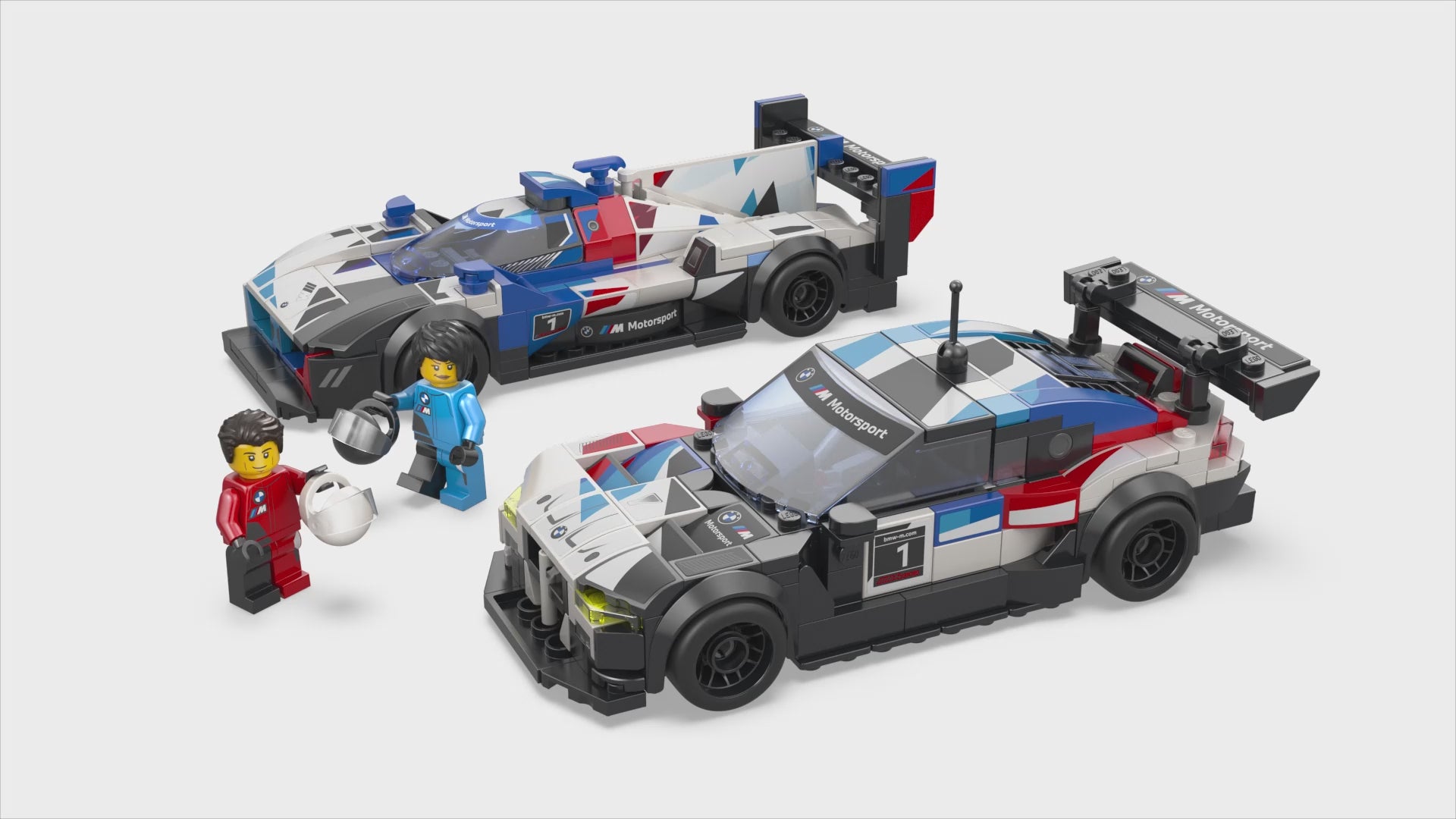 BMW M4 GT3 & BMW M Hybrid V8 racewagens - LEGO® Speed Champions 76922
