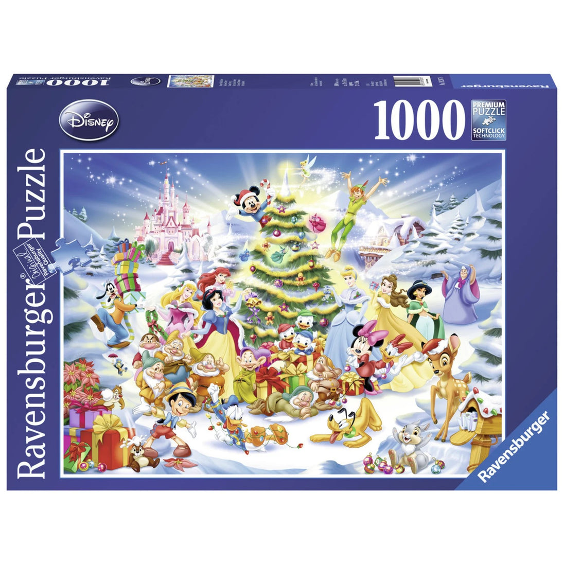 Kerst met Disney - Puzzel 1000 stukjes - Ravensburger 192878
