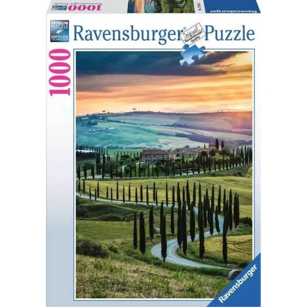 Orcia vallei, Toscane - Puzzel 1000 stukjes - Ravensburger 17612