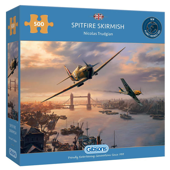 Spitfire Skirmish - Puzzel 500 stukjes - Gibsons G3112