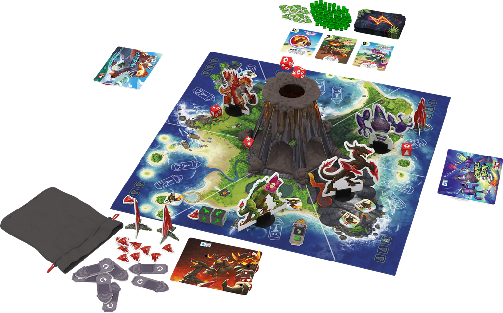 King of Monster Island - Bordspel van Iello