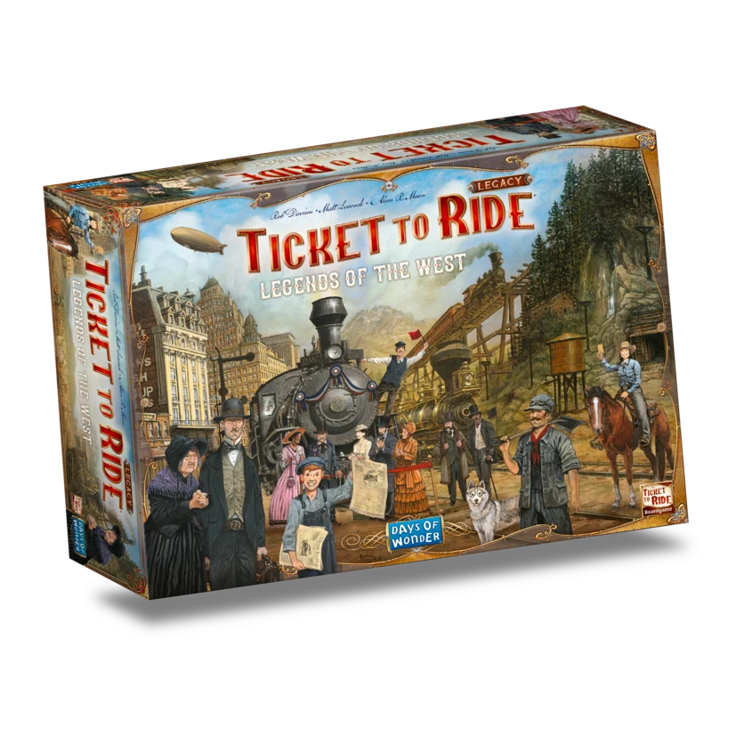 Ticket to Ride Legacy - Legendes uit het westen
