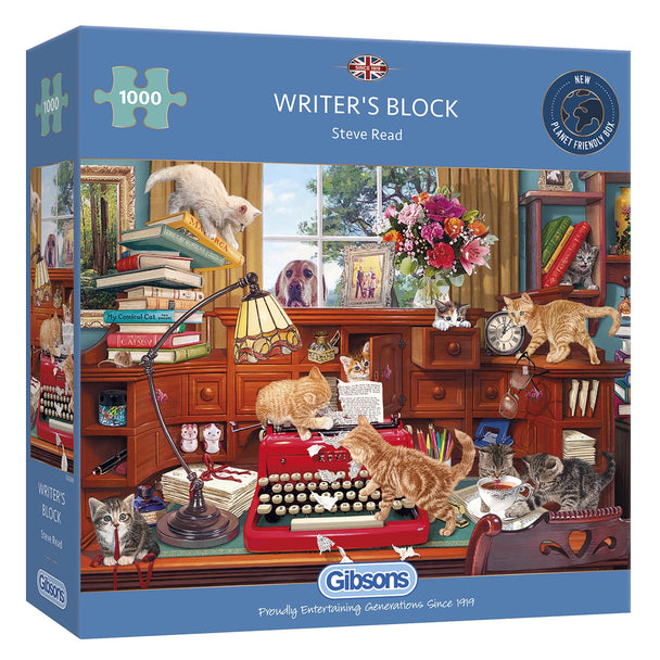 Writer's Block - Puzzel 1000 stukjes - Gibsons G6290